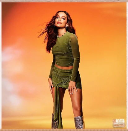 Imagem recente de anitta