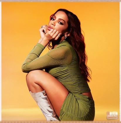 Imagem recente de anitta