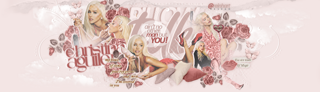 Banner do christinaaguilera