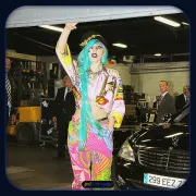 Imagem recente de crazygaga