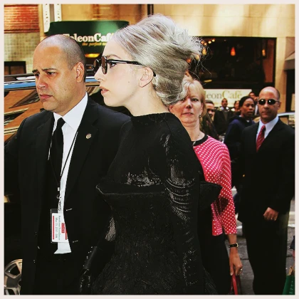 Imagem recente de crazygaga