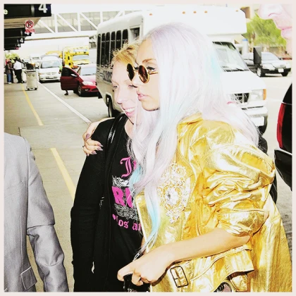 Imagem recente de crazygaga