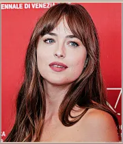 Imagem recente de dakotajohnson