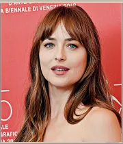 Imagem recente de dakotajohnson