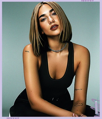 Imagem recente de dualipa