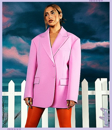 Imagem recente de dualipa