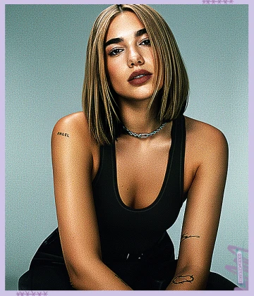 Imagem recente de dualipa