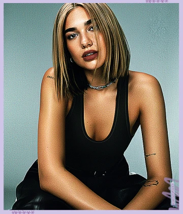 Imagem recente de dualipa