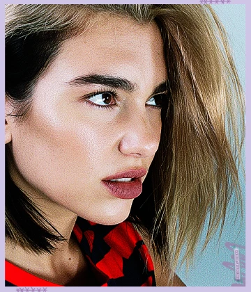 Imagem recente de dualipa