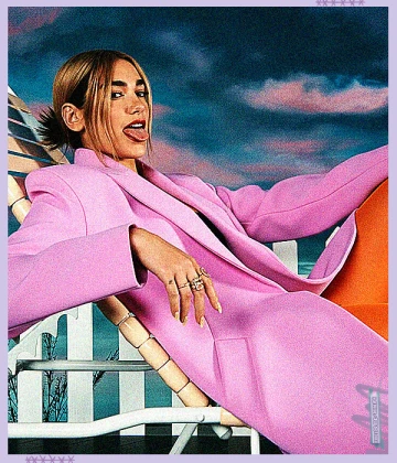 Imagem recente de dualipa