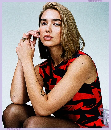 Imagem recente de dualipa