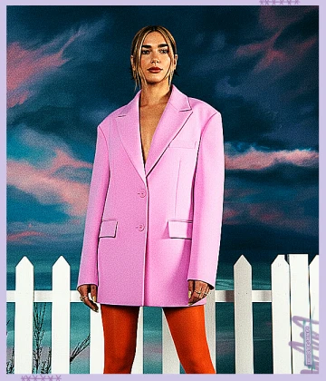 Imagem recente de dualipa