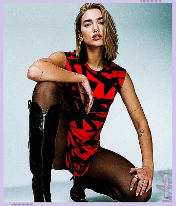 Imagem recente de dualipa