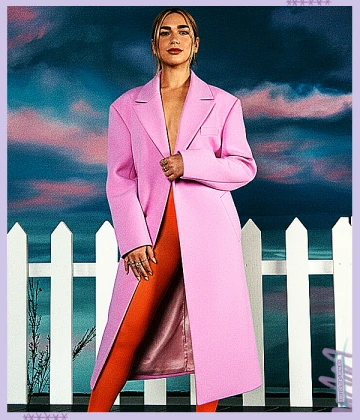 Imagem recente de dualipa