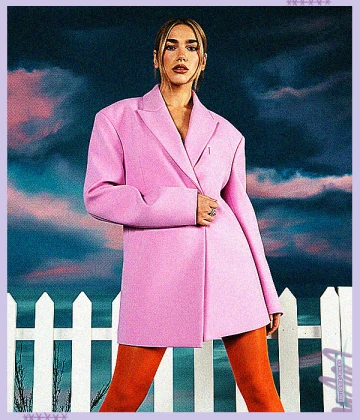 Imagem recente de dualipa