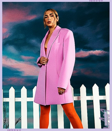 Imagem recente de dualipa