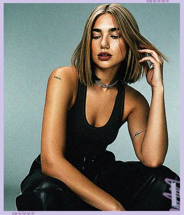 Imagem recente de dualipa