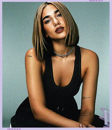 Imagem recente de dualipa