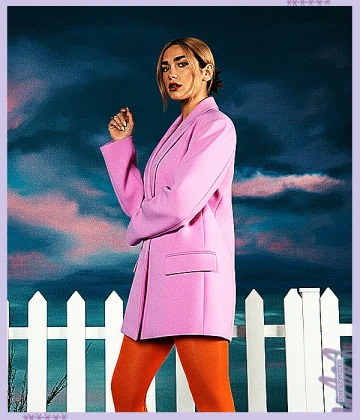 Imagem recente de dualipa