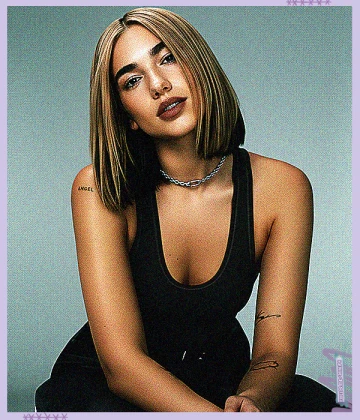 Imagem recente de dualipa