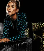 Imagem recente de dualipa