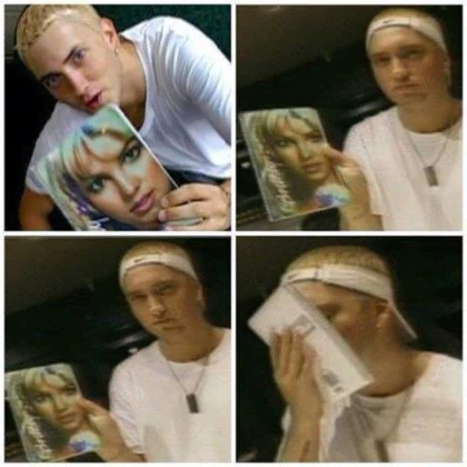 Imagem recente de eminem