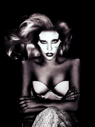 Imagem recente de gaga