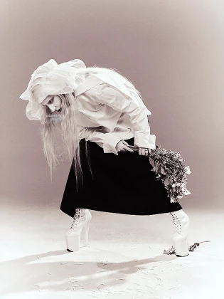 Imagem recente de gaga