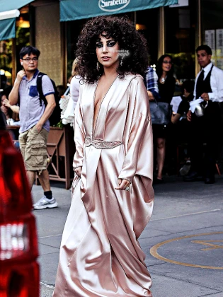 Imagem recente de gaga