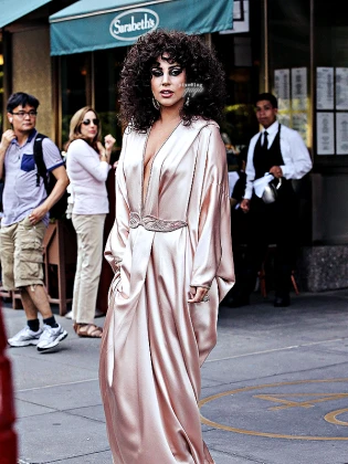 Imagem recente de gaga