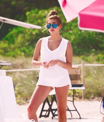 Imagem recente de haileybieber