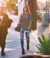 Imagem recente de haileybieber