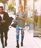 Imagem recente de haileybieber