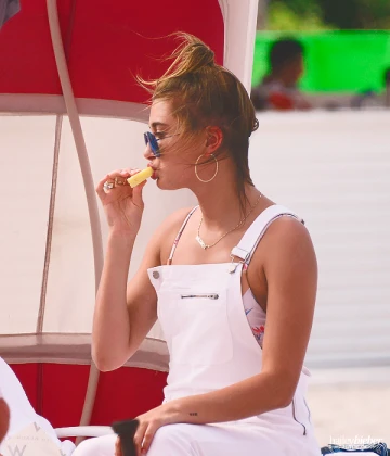 Imagem recente de haileybieber