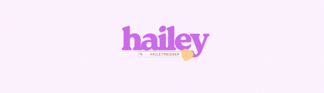 Banner do haileyrbieber