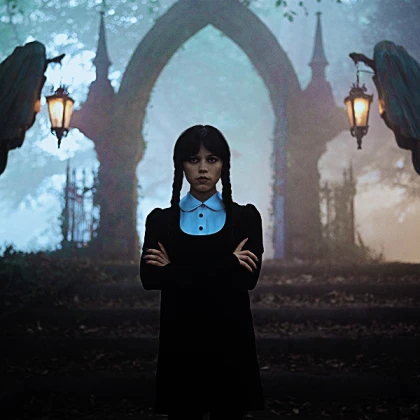 Imagem recente de jennaortega