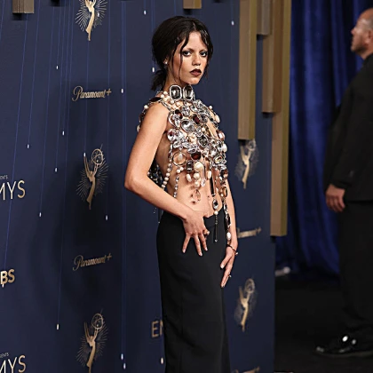 Imagem recente de jennaortega