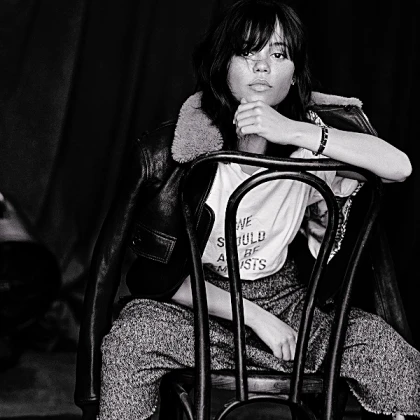 Imagem recente de jennaortega