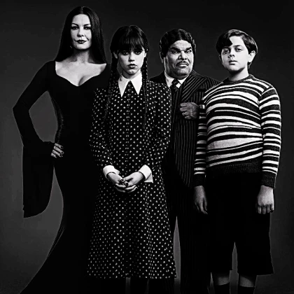 Imagem recente de jennaortega