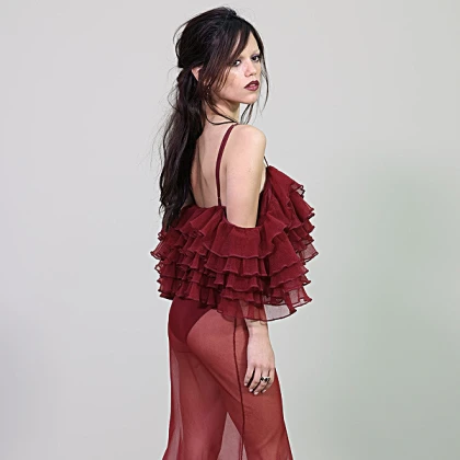 Imagem recente de jennaortega