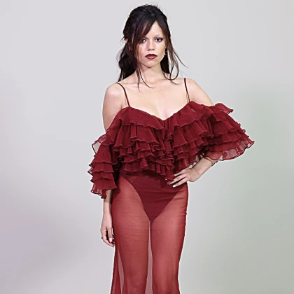 Imagem recente de jennaortega