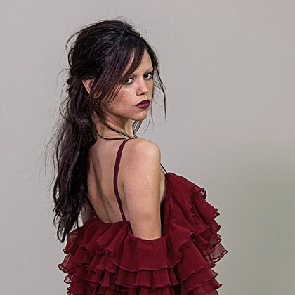 Imagem recente de jennaortega