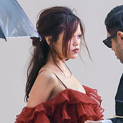 Imagem recente de jennaortega