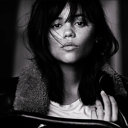 Imagem recente de jennaortega