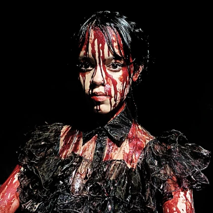 Imagem recente de jennaortega