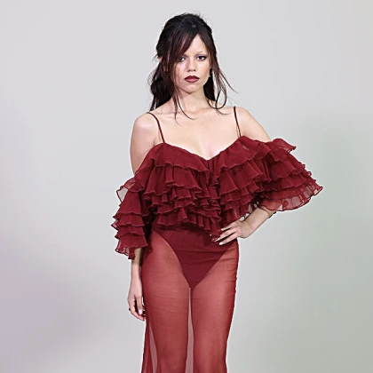 Imagem recente de jennaortega