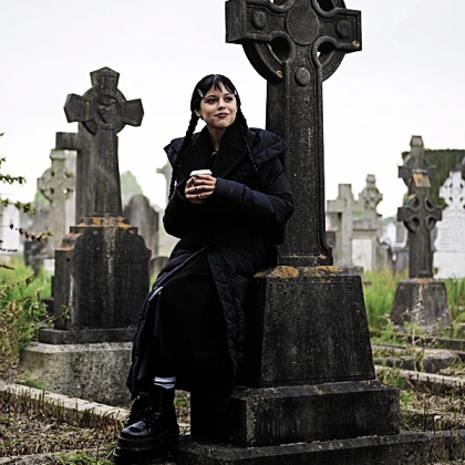 Imagem recente de jennaortega