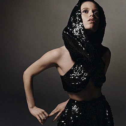 Imagem recente de jennaortega