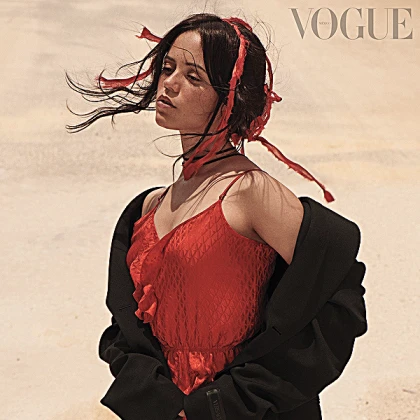 Imagem recente de jennaortega