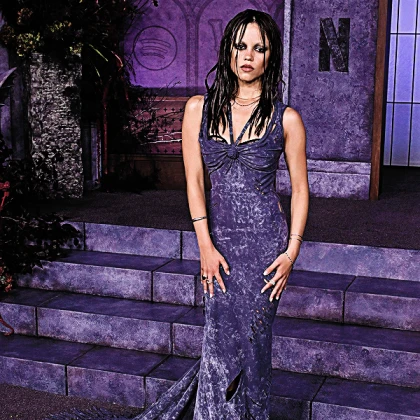 Imagem recente de jennaortega